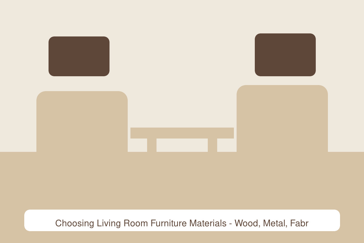 living room sofa coffee table and cabinet material samples
